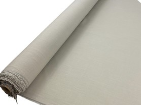 Beige Textured Linen/Cotton Blend