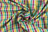 Green Stripes Reversable Cotton Check