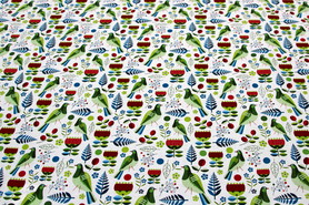 Early Birds: Kereru, Kiwiana Cotton