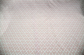Blush on Ivory Wide Cotton