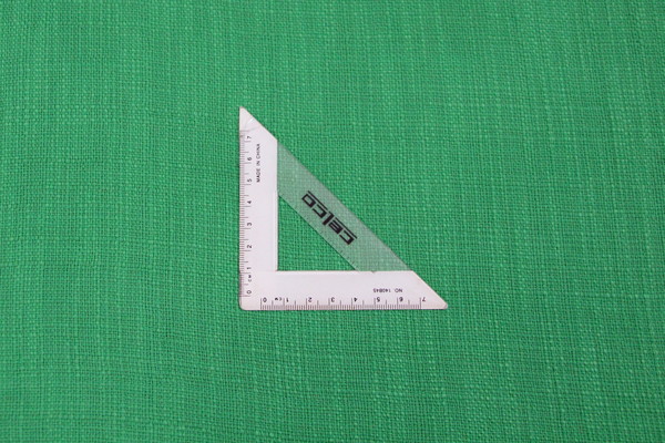 Emerald Bio Washed Tweed Linen/Cotton Blend