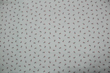 Small Scissors on Ivory Premium Printed Cotton