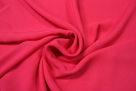 Coral Red Georgette
