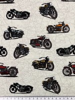 Live to Ride Motocycles on Road Map