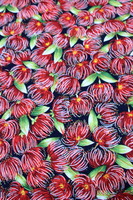 Designer Kiwiana Cottons - Pohutukawa
