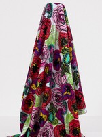 Bold Floral Printed Cotton