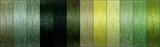 Threads - Light, Yellow & Dark Greens