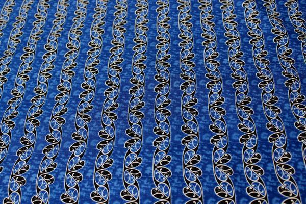 Blue Koru Design Kiwiana Cotton