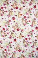 Springfields Rabbits Premium Printed Cotton