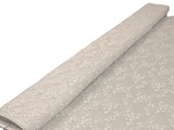  White Floral Cobweb Scalloped Corded Lace