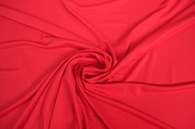 Red Knit Polo T-Shirting