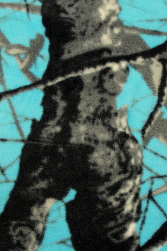 Blue Coloured Hunter Fleece - Anti Pill