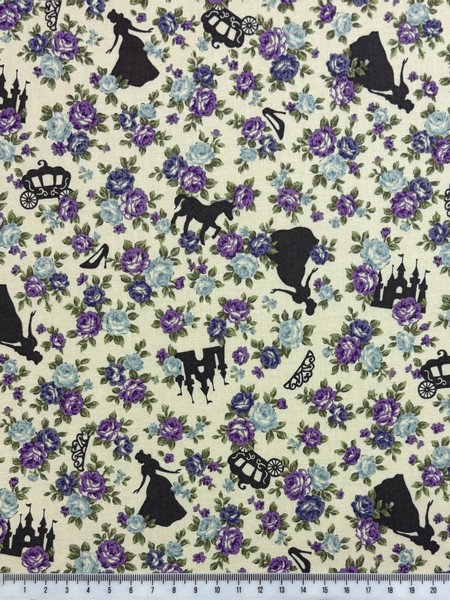 Cinderella with Floral Purples