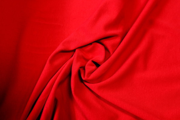 * REMNANT - Fantastic Cotton Lycra - Red