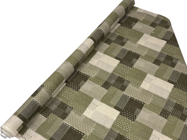Sage Patchwork - Mid-weight Premium Cotton