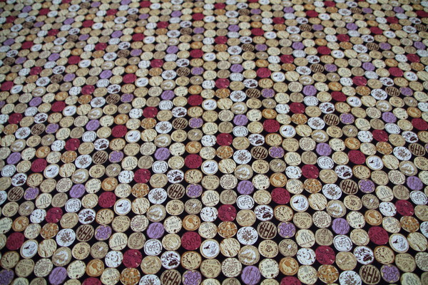 Corks - Vines & Wines Printed Cotton