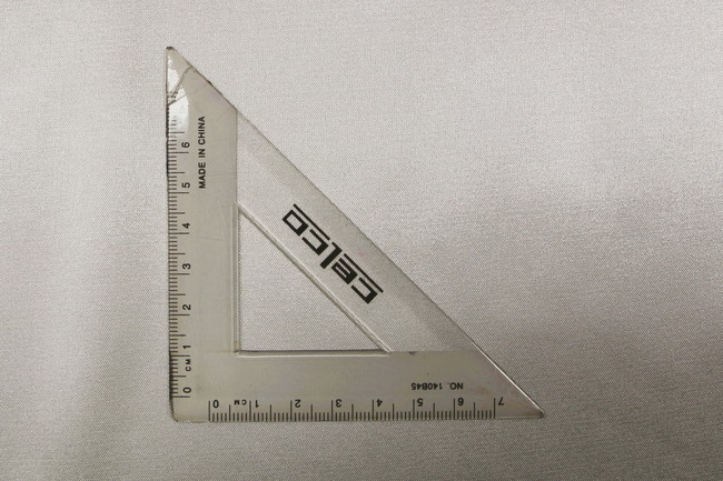 Warm Ivory Stretch Satin