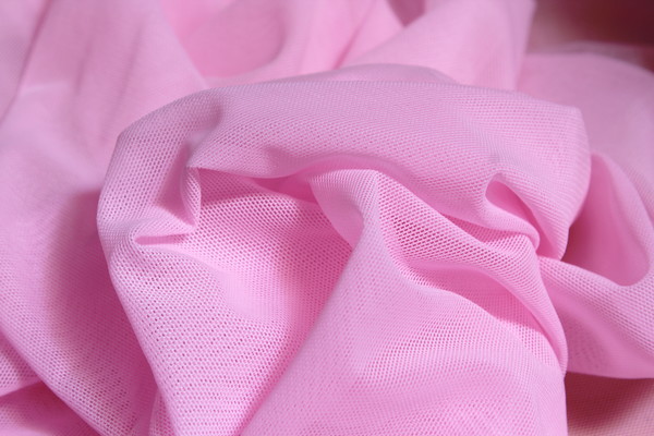 Plain Fine Weave Body Mesh - Pink