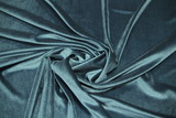 Concorde Blue Plush Stretch Velvet
