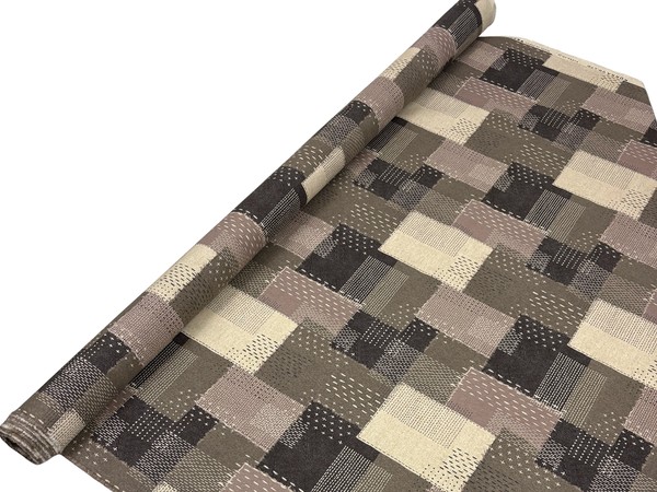 Browns Patchwork - Mid-weight Premium Cotton