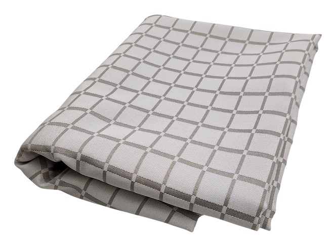 Silver Grid Upholstery