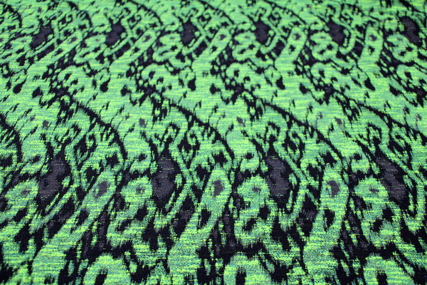 Fluoro Lime, Grey & Black Jacquard