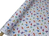 Colourful Cats Printed Cotton
