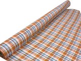 Orange & Blue Tarten Polished Cotton