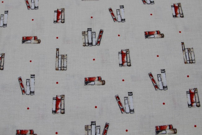 Book-Lover Printed Cotton 