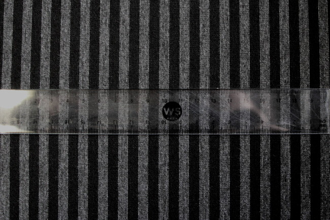 Black & Charcoal Striped Ponti de Roma