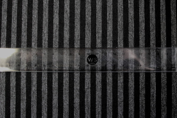 Black & Charcoal Striped Ponti de Roma