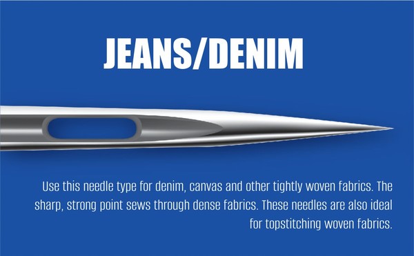 Size 90/14 Jeans Machine Needle