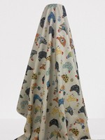 Funky Chickens Printed Cotton