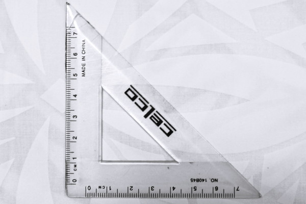 Flower - White on White Pasifika Polycotton