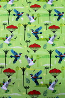 Bird Life, Land & Sea Premium Cotton