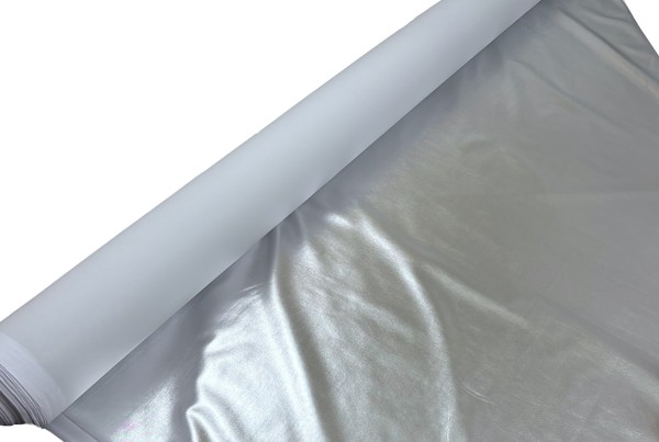 Silver Foil Lycra Knit