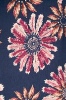 Multi Floral on Navy Background Summer Weight Ponti de Roma