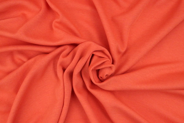 Tangarine Double Jersey Interlock Knit