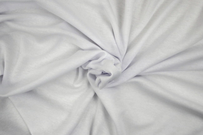White Double Jersey Interlock Knit