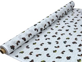 Hot Wheels Monster Trucks on Grey Premium Printed Cotton