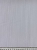 White Pin-Striped Polyester Suiting