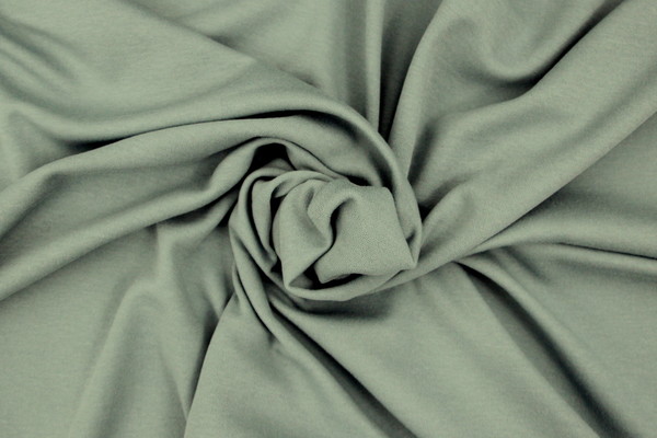 Soft Sage Double Jersey Interlock Knit