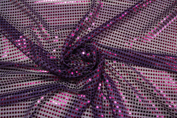 Magenta on Purple Disco Dot