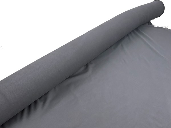 Charcoal French Terry - Unbrushed Sweatshirting