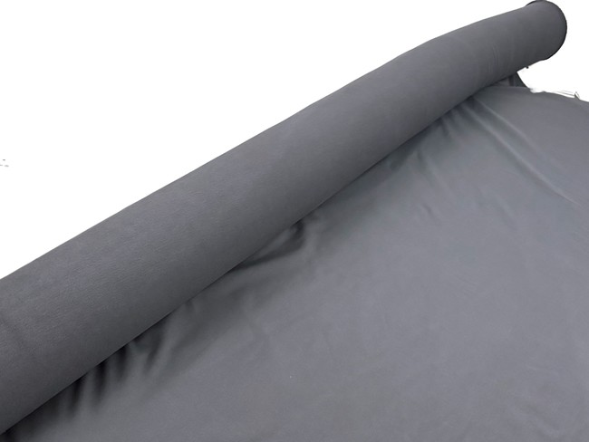 Charcoal French Terry - Unbrushed Sweatshirting