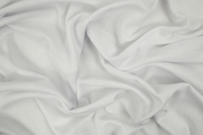 White Double Jersey Interlock Knit