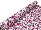 Cerise & Pink Floral Printed Cotton