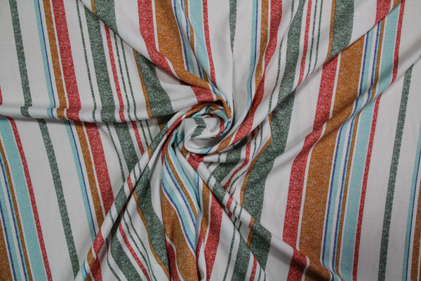 Washed Out Summer Stripe Rayon