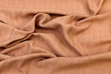 Dusky Pink Textured Rayon/Linen Blend 