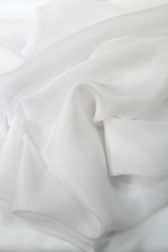 Soft White, Translucent Polyester
